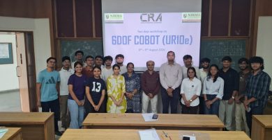 Successful Completion of Two-Day Workshop on 6DOF COBOT (UR10e)