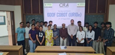 Successful Completion of Two-Day Workshop on 6DOF COBOT (UR10e)