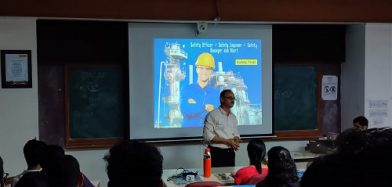 Expert lectures conducted at Instrumentation and Control Department