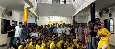 ISA Student chapter, NU organizes Diwali Celebration at Prakash School